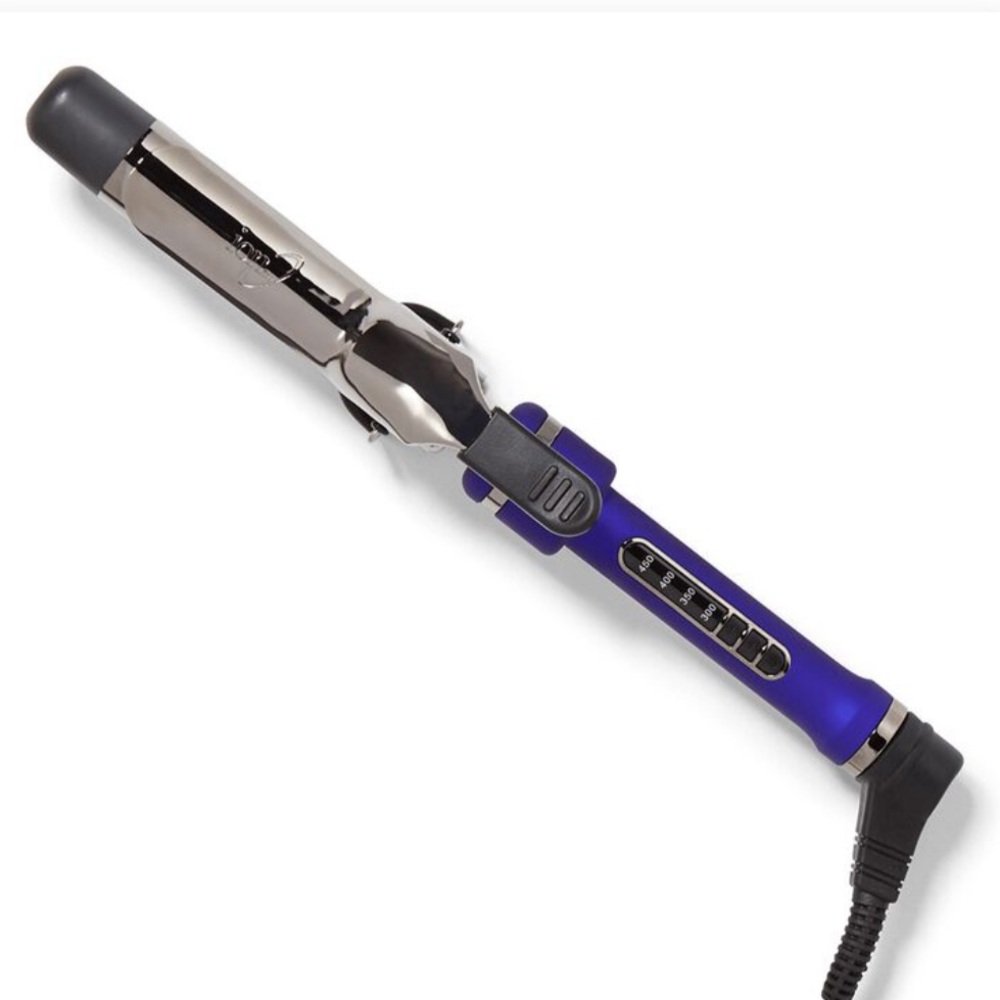 ion Titanium Platinum Pro Curling Iron | Adjustable Heat | Professional Barrel